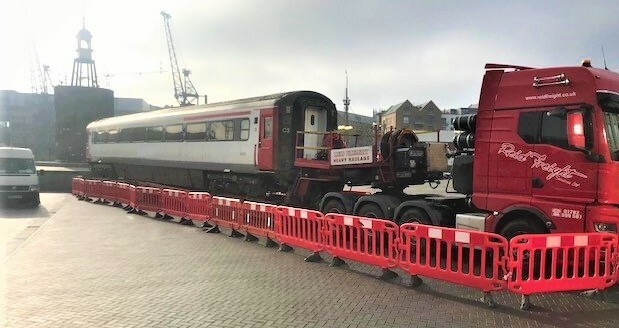 Modern Train Locations Carriage by road transport