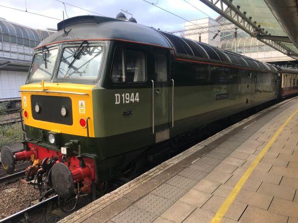 Corporate Hospitality Charter Train 2021 loco